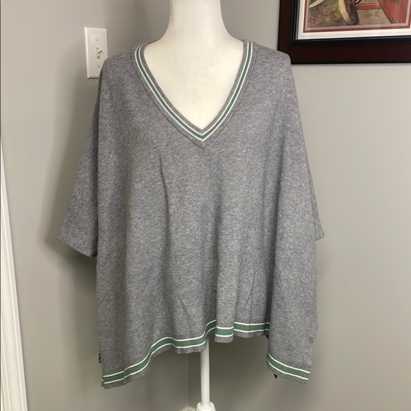 House of Harlow 1960 Sweaters - Anthropology x House of Harlow 1960 Poncho Grey